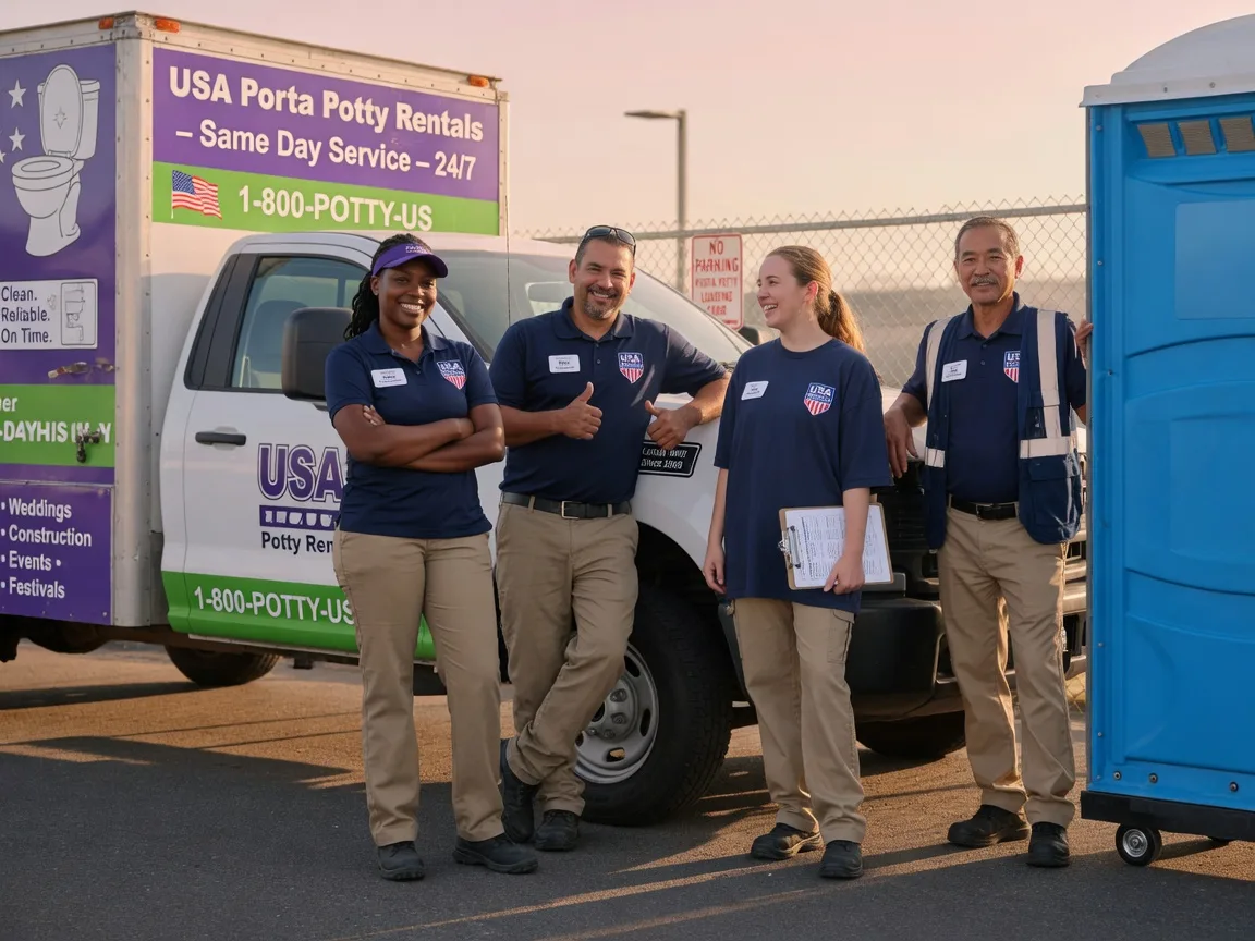 Porta Potty Rental company in Hornbrook, CA